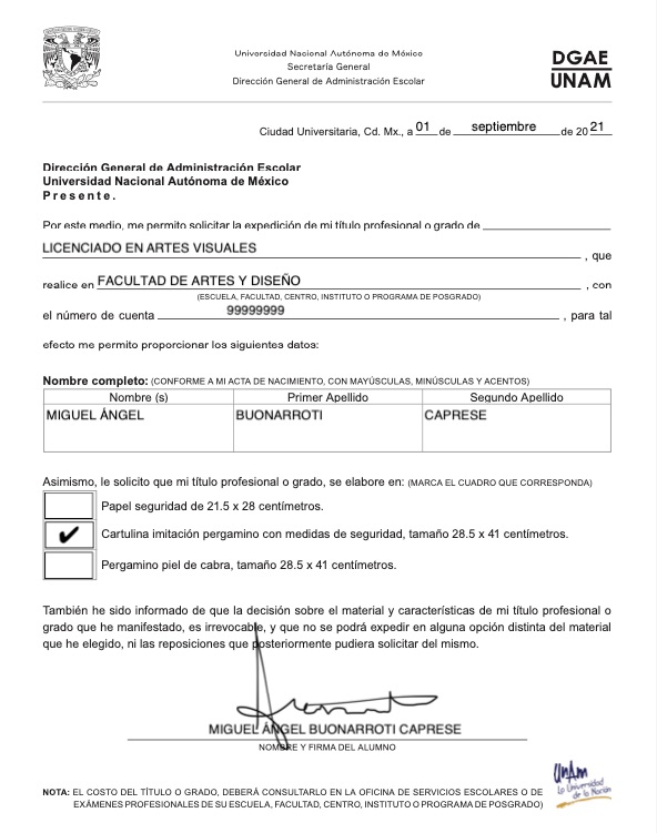 Formato de Expedición